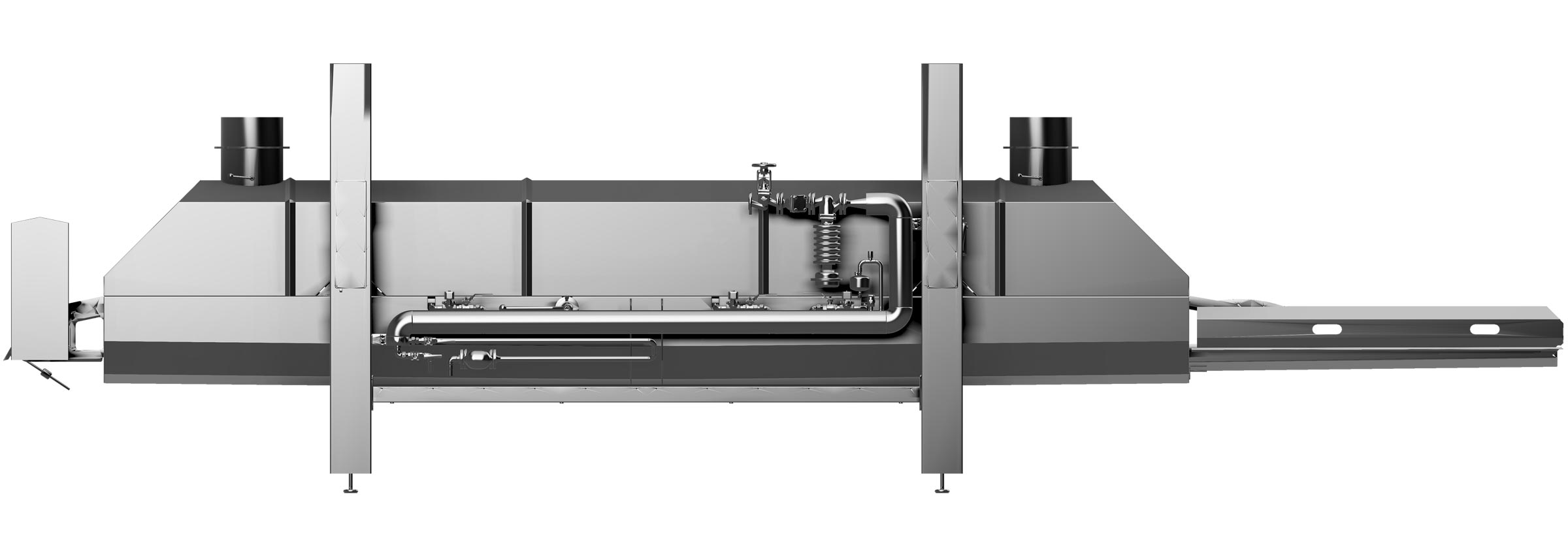 IQC Continuous Steam Cooker