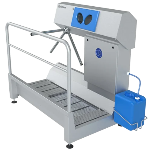 Sole disinfection and hand disinfection